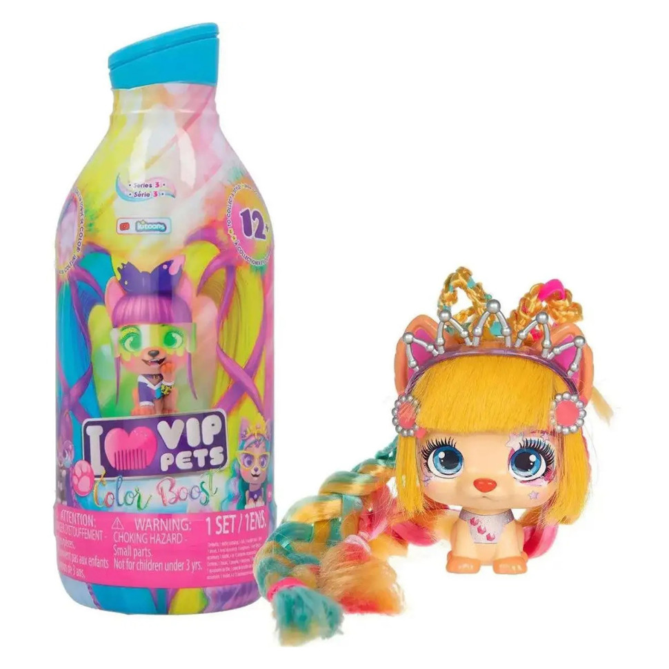 Модный любимец Собачка S3 COLOR BOOST VIP Pets IMC 712003 с аксессуарами