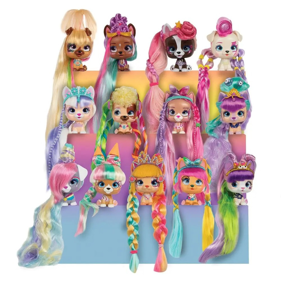 Модный любимец Собачка S3 COLOR BOOST VIP Pets IMC 712003 с аксессуарами
