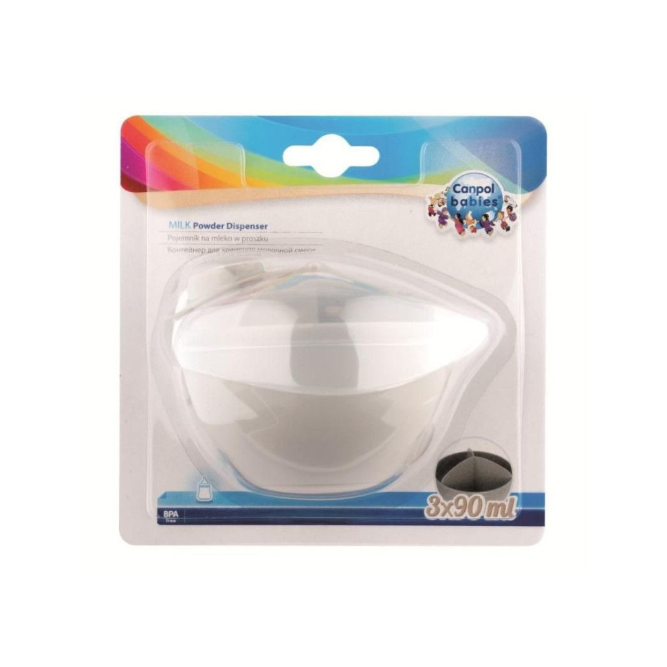 Контейнер для зберігання сухого молока Canpol babies 56/014_grey