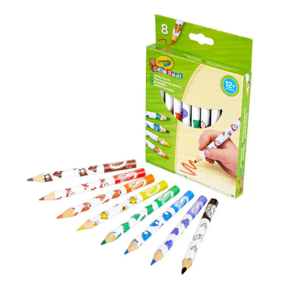 Мої перші олівці Crayola 3678, 8 штук