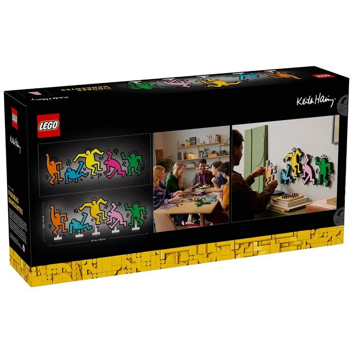 Конструктор ART Кіт Гарінг Танцюючі чоловічки LEGO 31216, 1773 деталі