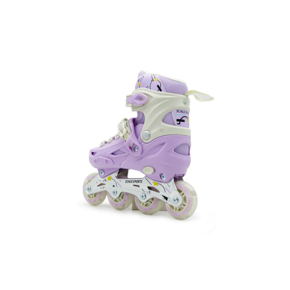 Дитячі розсувні ролики LF 605 Scale Sports 1882472330 Purple, розмір 34-38