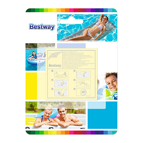 Ремкомплект для надувного матраса BestWay 62068 Заплатка повышенной прочности