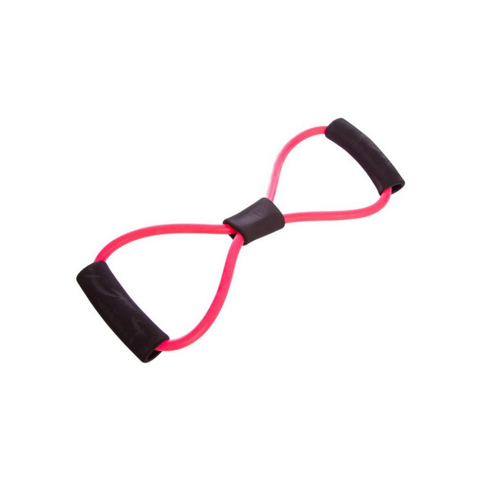 Еспандер вісімка EasyFit EF-3947-P, рожевий, трубчастий