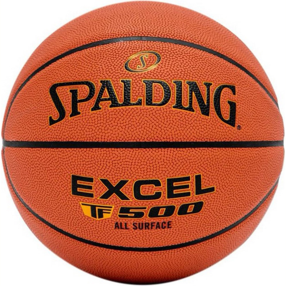 М'яч баскетбольний Excel TF-500 Spalding 76798Z, помаранчевий № 6