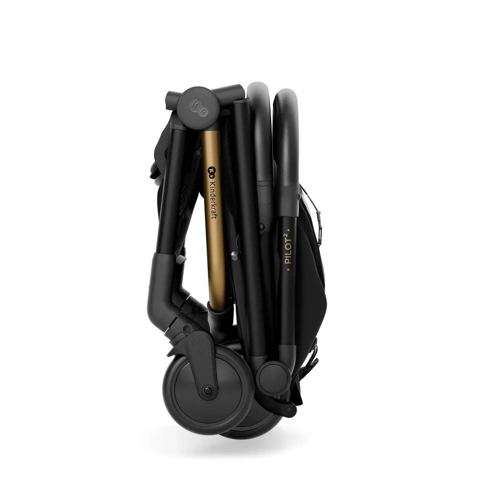 Коляска дитяча прогулянкова Pilot 2 Midnight Kinderkraft SPILO02BLK0000 Black