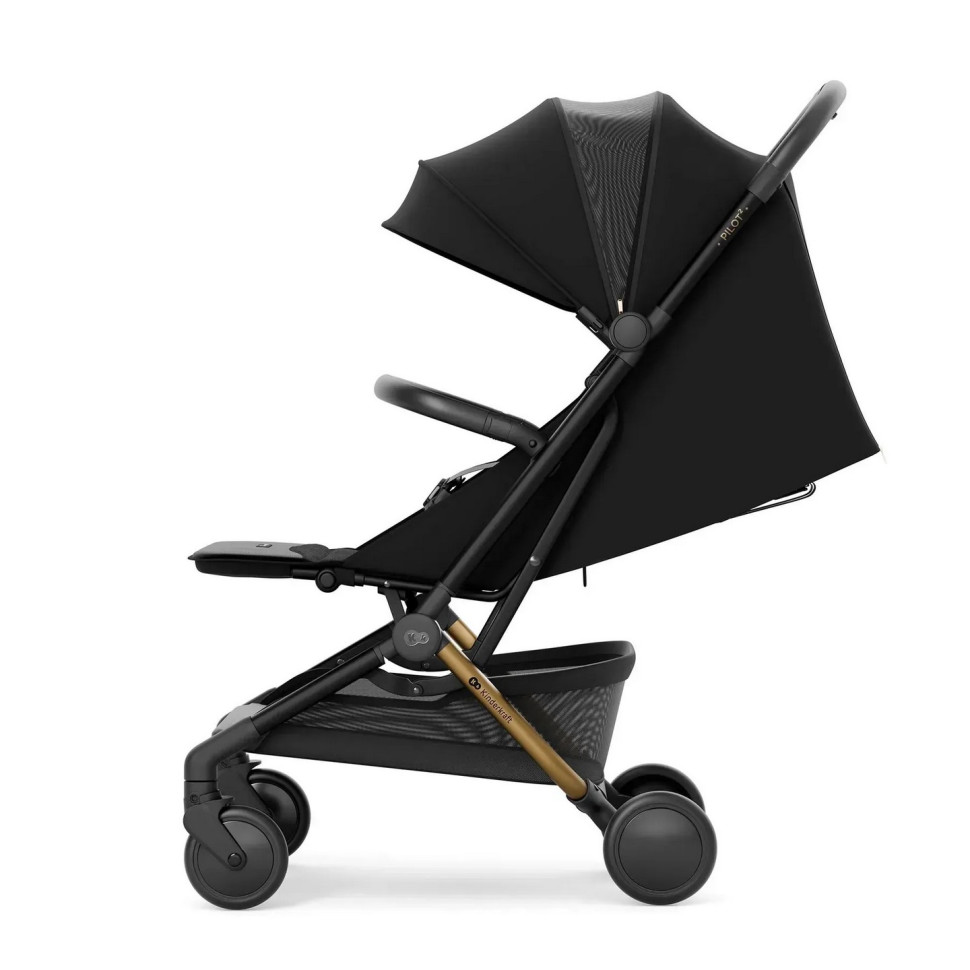 Коляска дитяча прогулянкова Pilot 2 Midnight Kinderkraft SPILO02BLK0000 Black