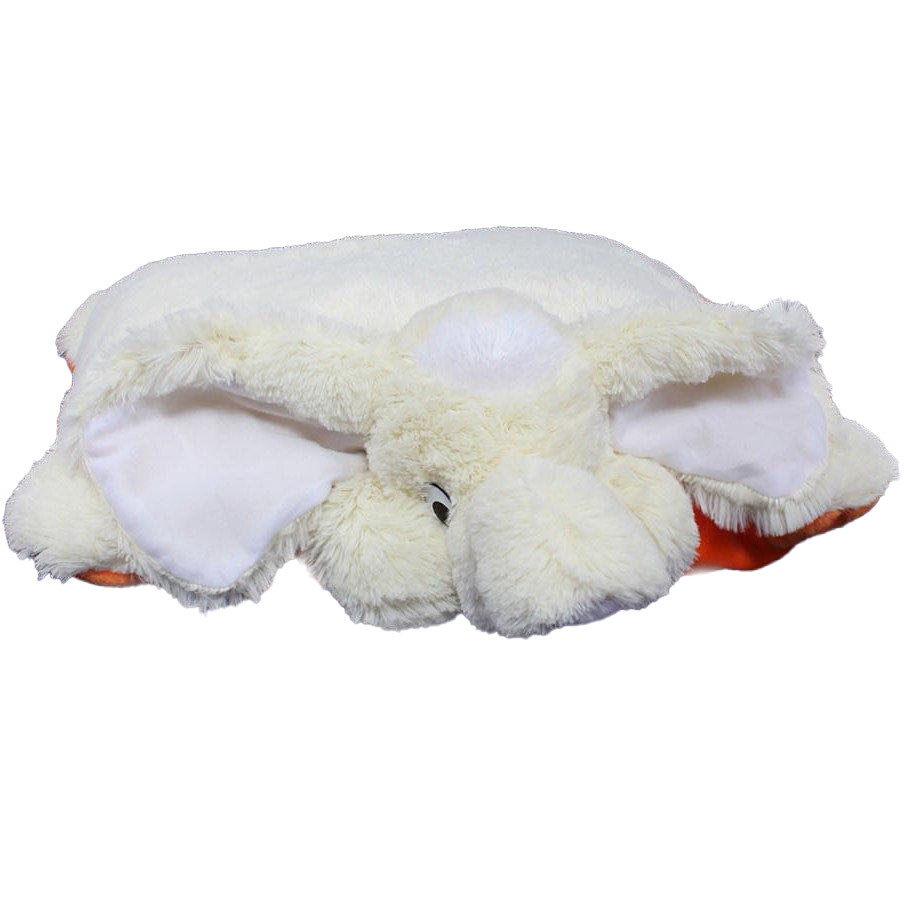 М'яка іграшка-подушка Alina Toys слон 55 см білий 5784780ALN
