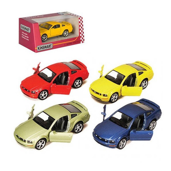 Инерционная машинка FORD MUSTANG GT 2006 Kinsmart КТ5091, 1:42 