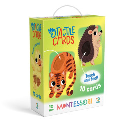 Набор карточек с тактильными элементами "Малыши животных" DoDo Toys 301230