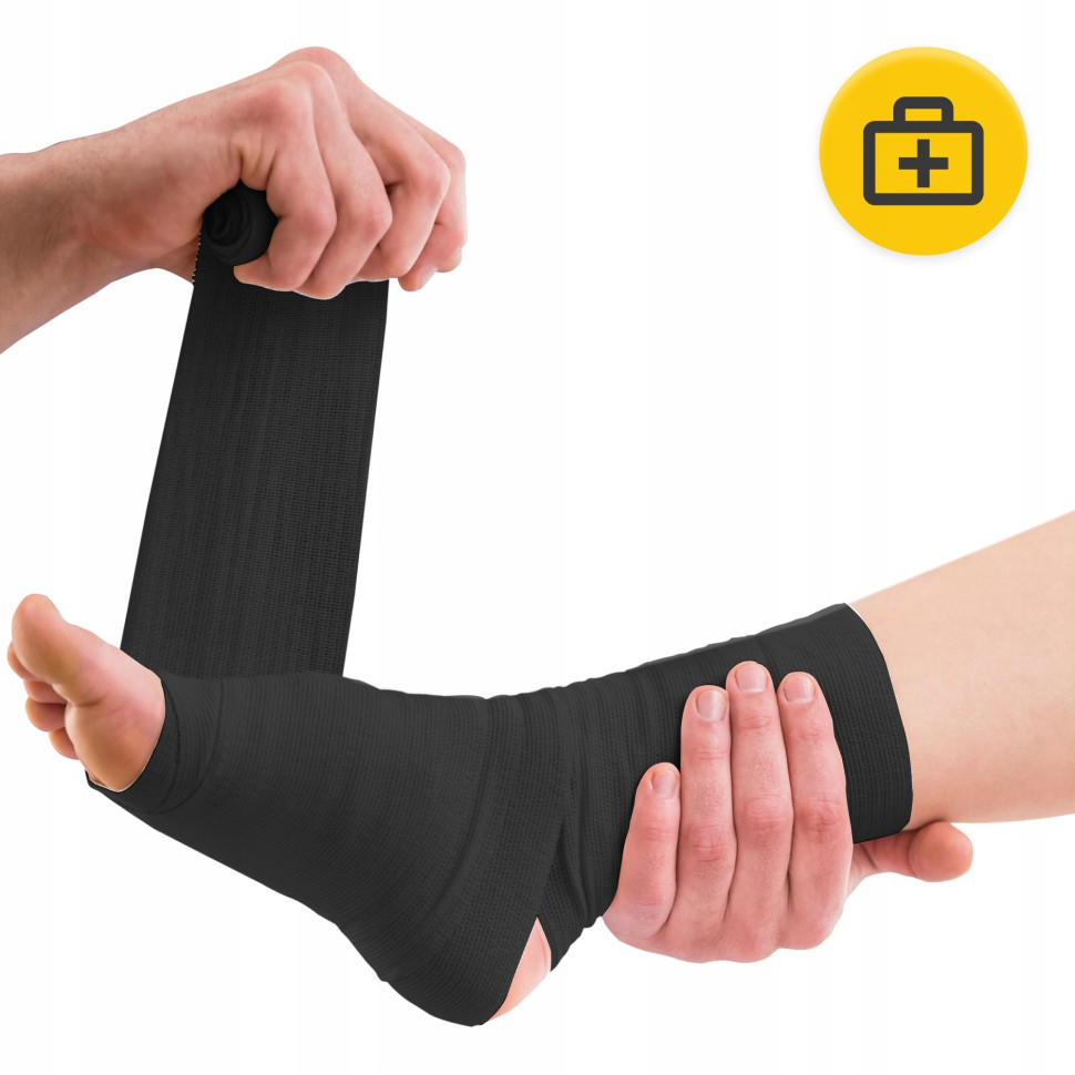 Когезійний еластичний бинт-бандаж Cohesive Bandage 4FIZJO P-5905973400848, 5 см x 4,5 м 