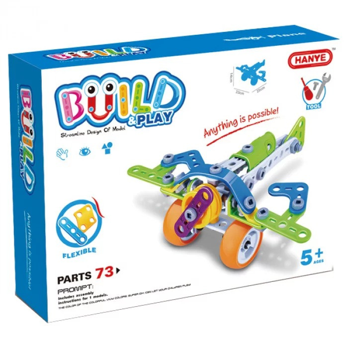 Болтовий конструктор Build&Play 