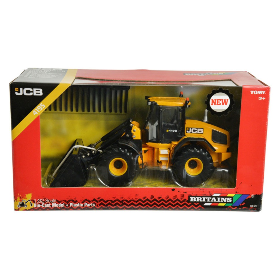 Модель Трактор JCB 419S Britains 43223B масштаб 1:32