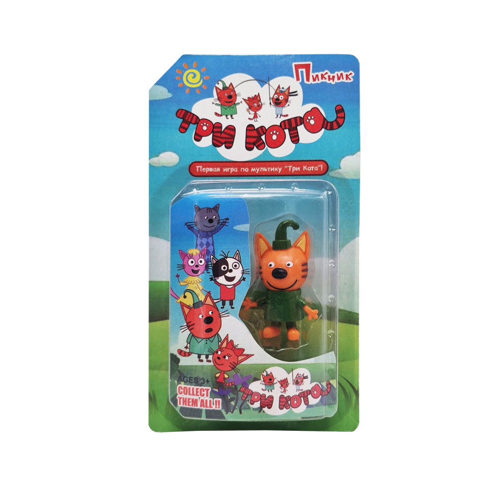 Игровая фигурка из мультика Три кота Bambi HT18231, 5,5 см