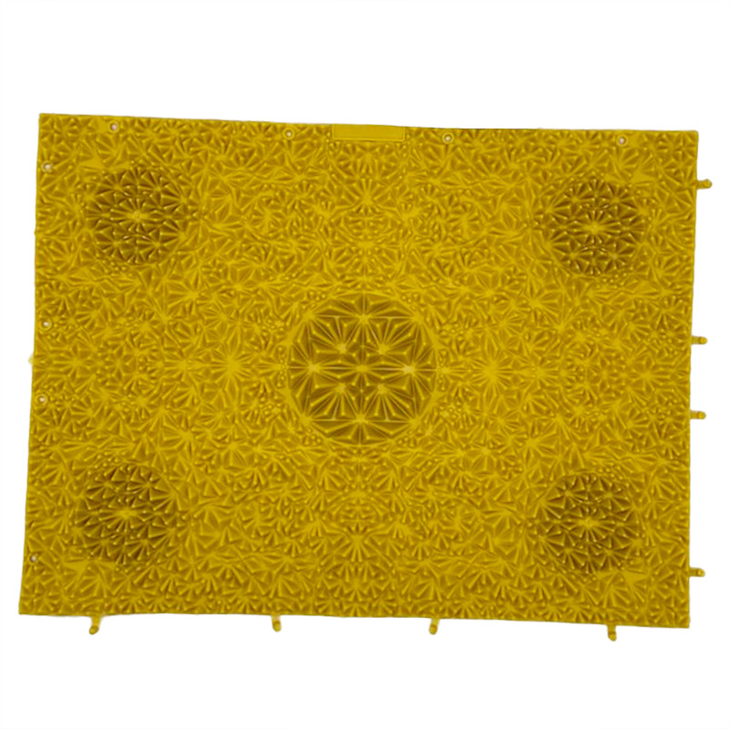 Ортопедичний масажний килимок для стоп Bambi MS 4278(Yellow)