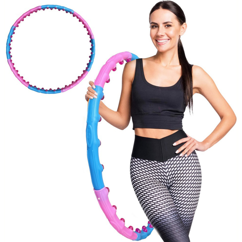 Обруч із масажними магнітними кульками Magnet Double Massage Hoop Newt NE-F-53