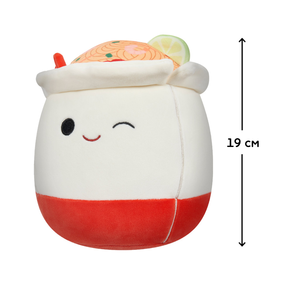 Мягкая игрушка Лапша Дэйли Squishmallows SQCR04126, 19 см