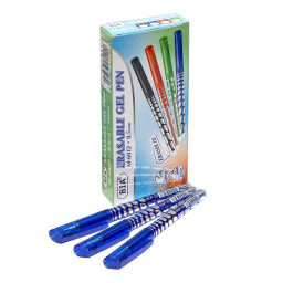 Ручка "пишет-стирает" BIA Bambi M-6012 синяя, упаковка 12 шт Ручка "пишет-стирает" BIA Bambi M-6012 синяя, упаковка 12 шт