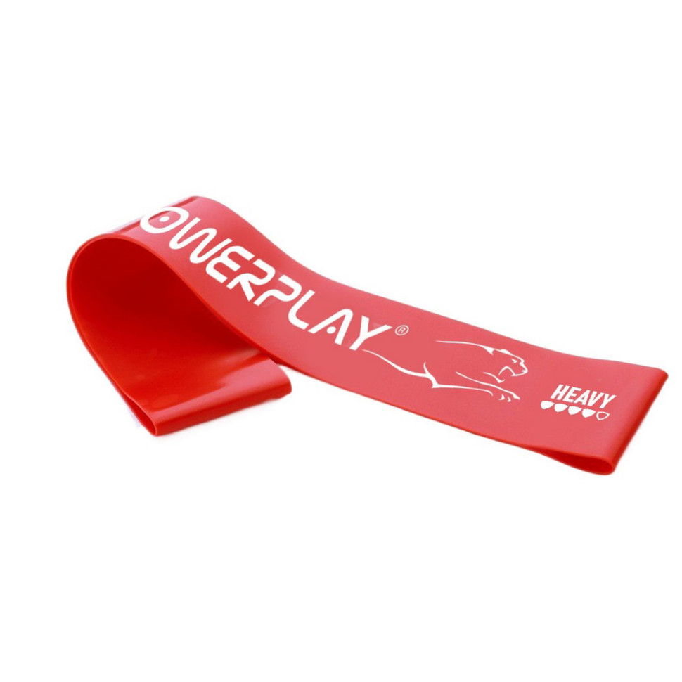 Резинка для фитнеса (лента-эспандер) Mini Power Band PowerPlay PP_4113_Red 10-15 кг