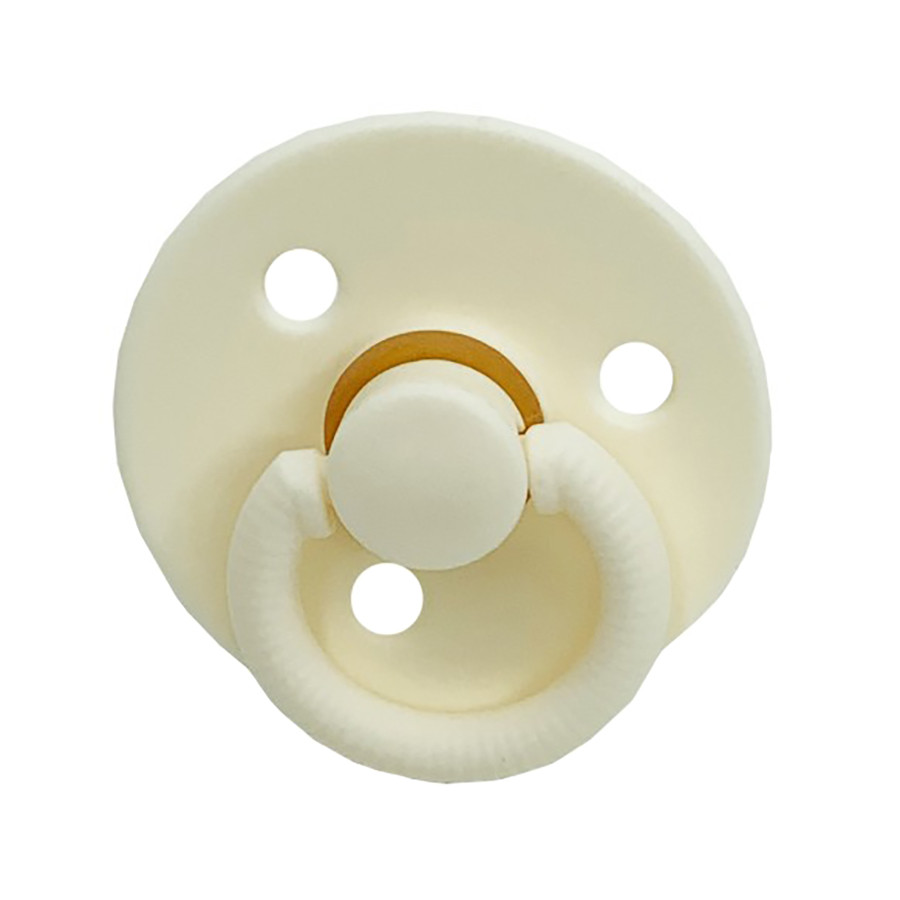 Дитяча пустушка латексна Mega Zayka MGZ-0527-7 кругла, від 12 міс