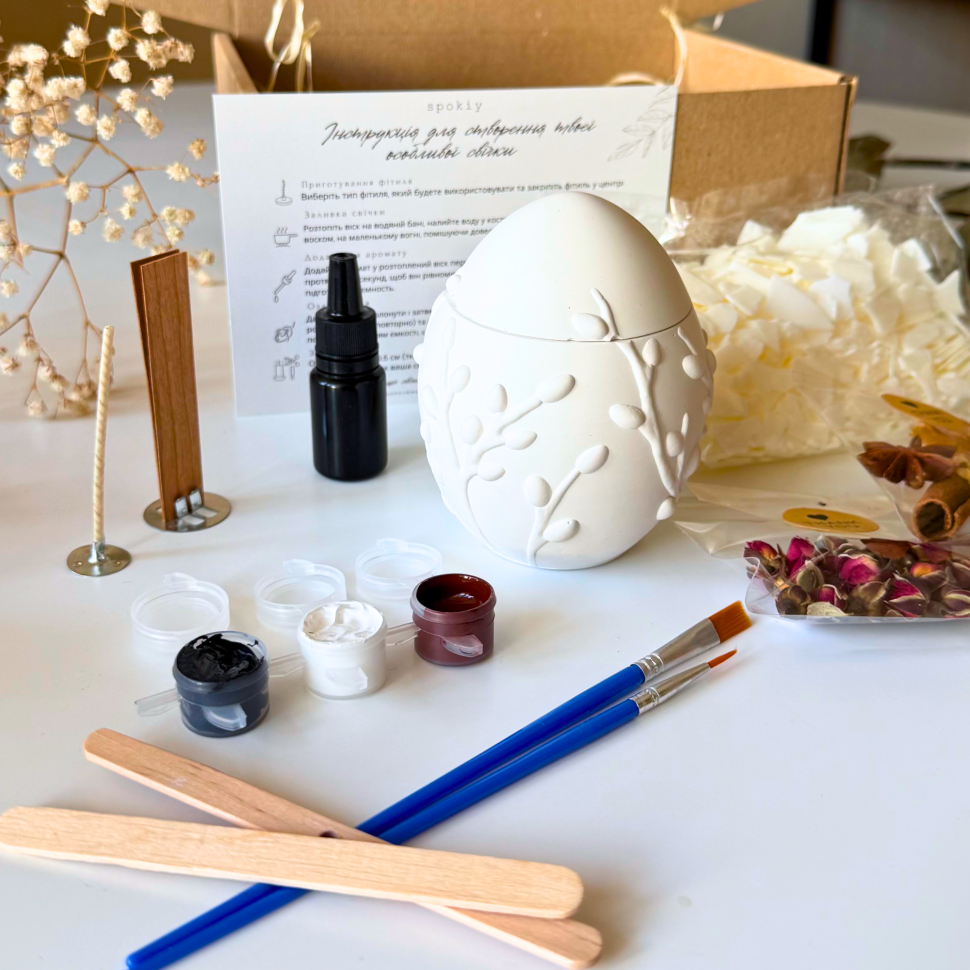 Пасхальный набор для создания свечи 