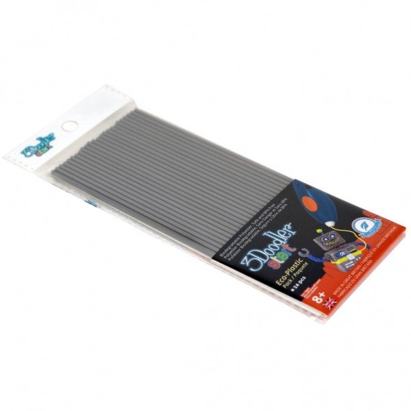 Набор Стержней Для 3D-Ручки 3Doodler Start (Серый) 3Doodler Start 3DS-ECO08-GREY-24