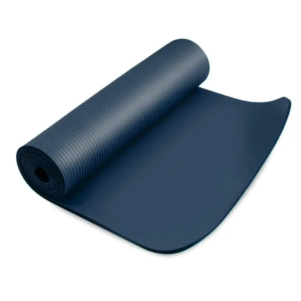 Килимок для йоги та фітнесу NBR PERFORMANCE MAT PowerPlay PP_4151_Blue_1,2cm, (183x61x1.2 см), Синій