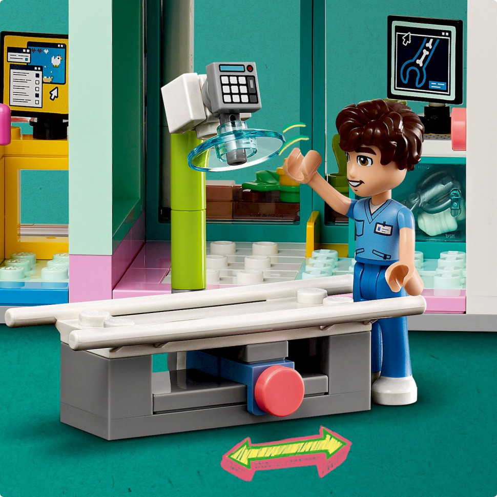 Конструктор Больница в Хартлейк-Сити LEGO Friends 42621, 1045 деталей 