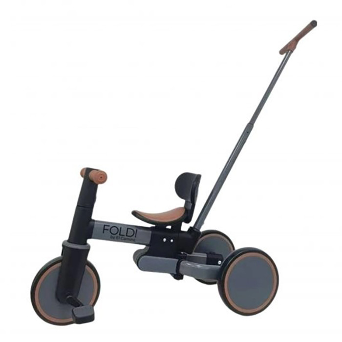 Дитячий триколісний велосипед 3 в 1 FOLDI El Camino ME 1202 Graphite