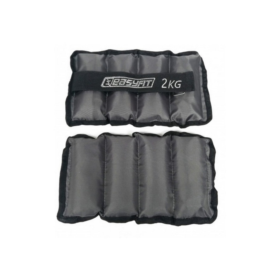 Утяжелители для ног и рук с металлом Metal EasyFit EF-AWTМ-200, 2 кг (пара)