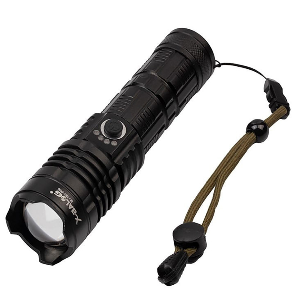 Фонарь BL-726-P90 X-BALOG L-092A 5 режимов, до 1000 м, аккумулятор