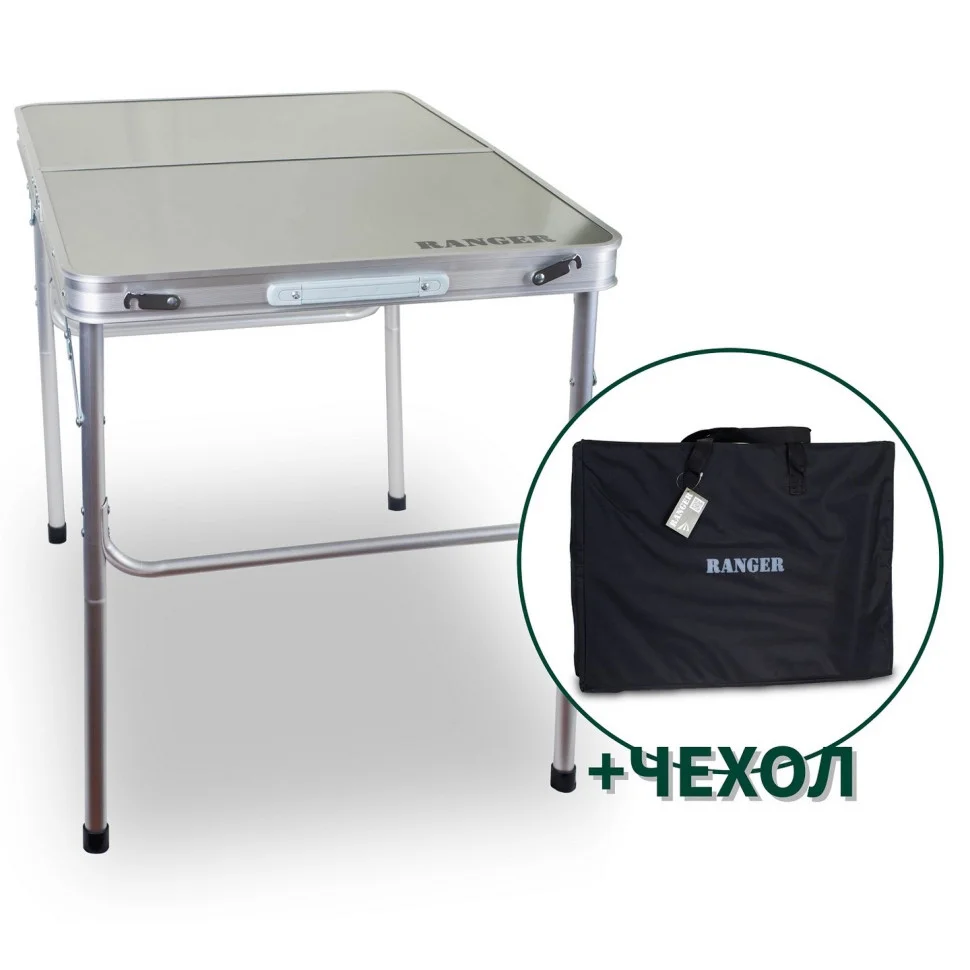 Стол складной Ranger Slim металлик RA 1109