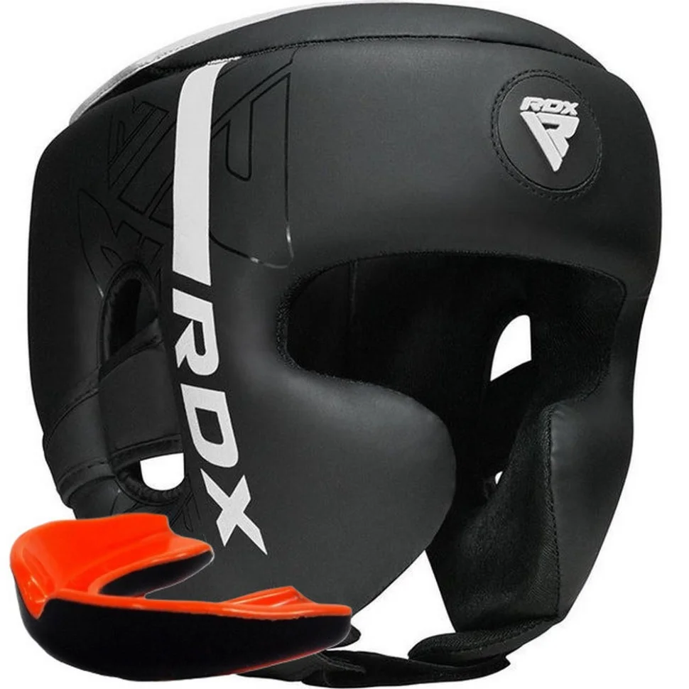 Боксерський шолом F6 KARA Matte RDX Inc Limited HGR-F6MW-XL, White, XL (капа у комплекті)