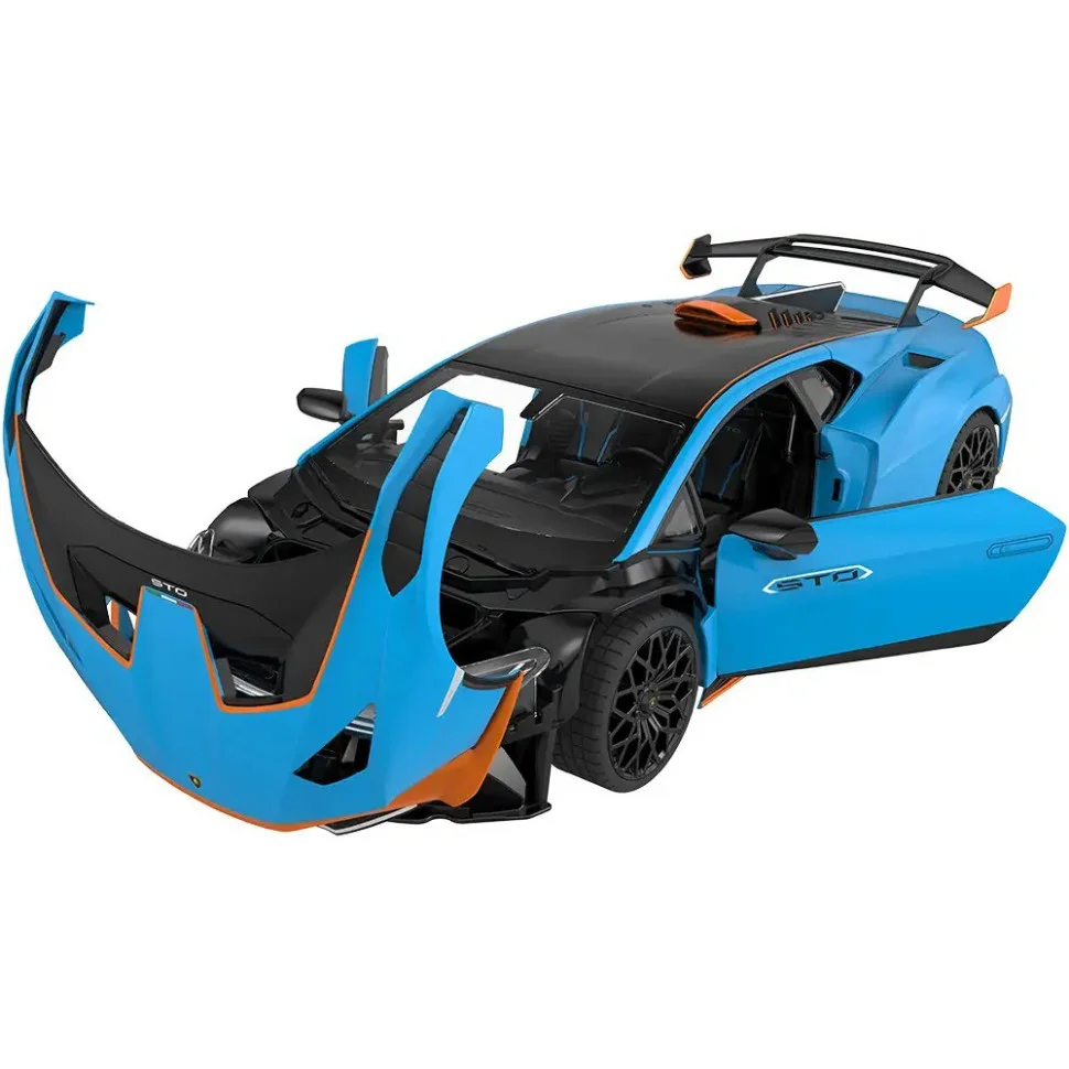 Машинка на радіокеруванні Lamborghini Huracan STO Rastar 98760 blue 1:14