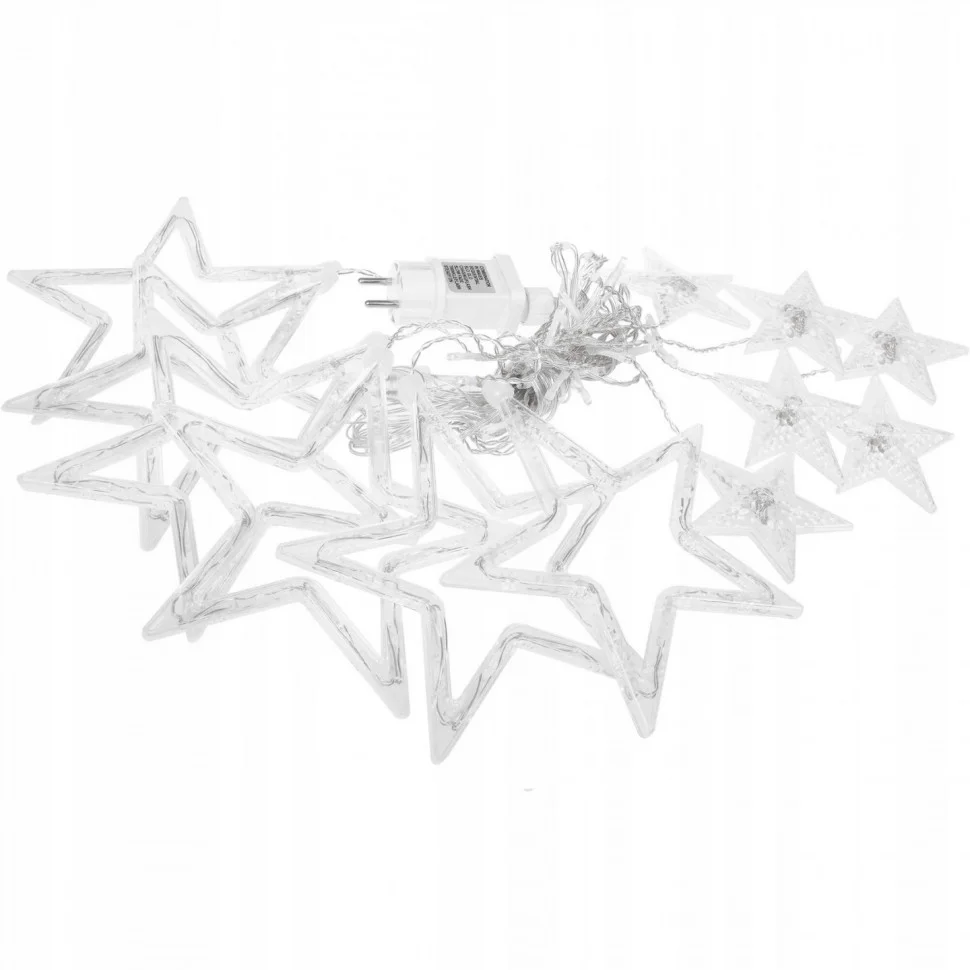 Гірлянда бахрома вулична Springos CL4011, 2 м 138 LED, Cold White