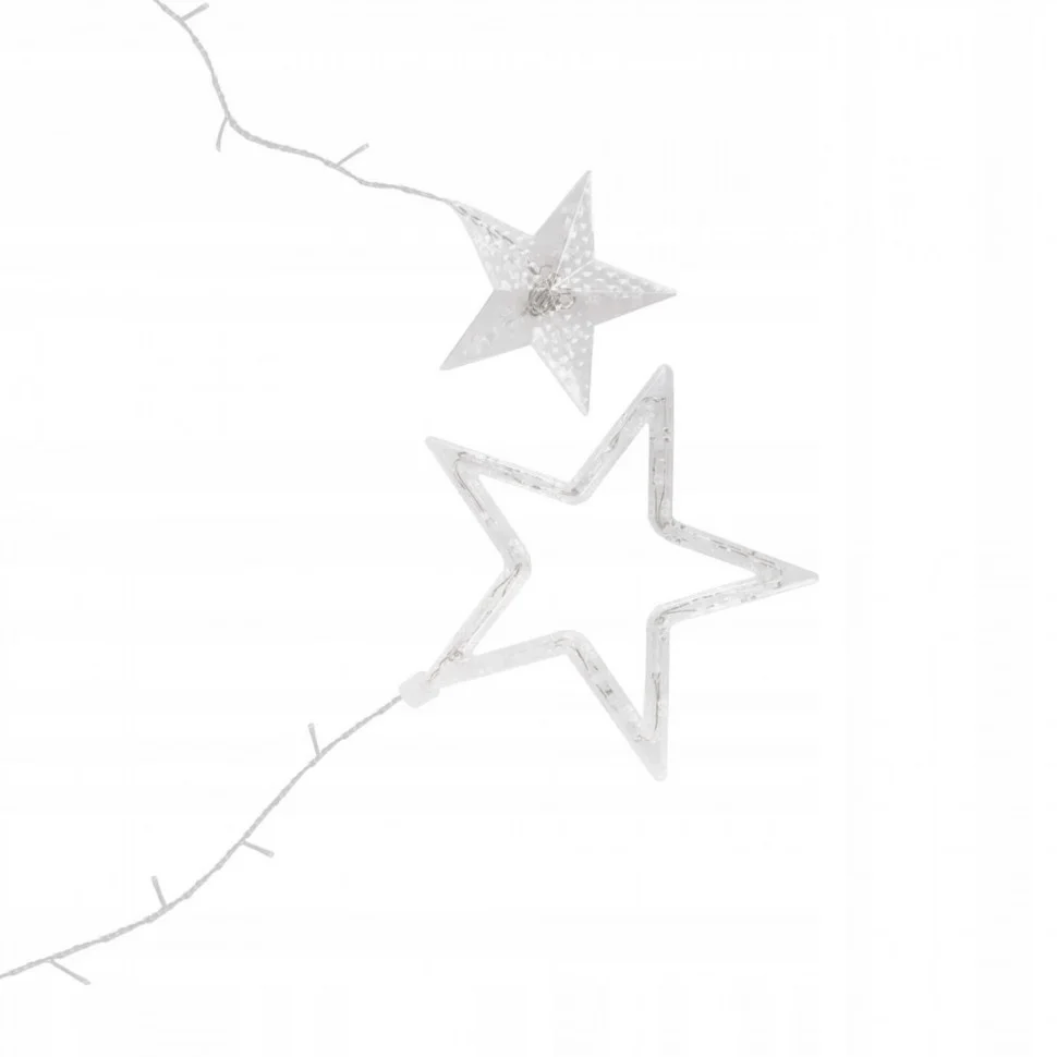 Гірлянда бахрома вулична Springos CL4011, 2 м 138 LED, Cold White