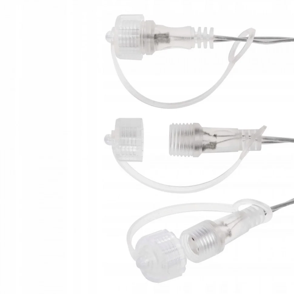Гірлянда бахрома вулична Springos CL4011, 2 м 138 LED, Cold White