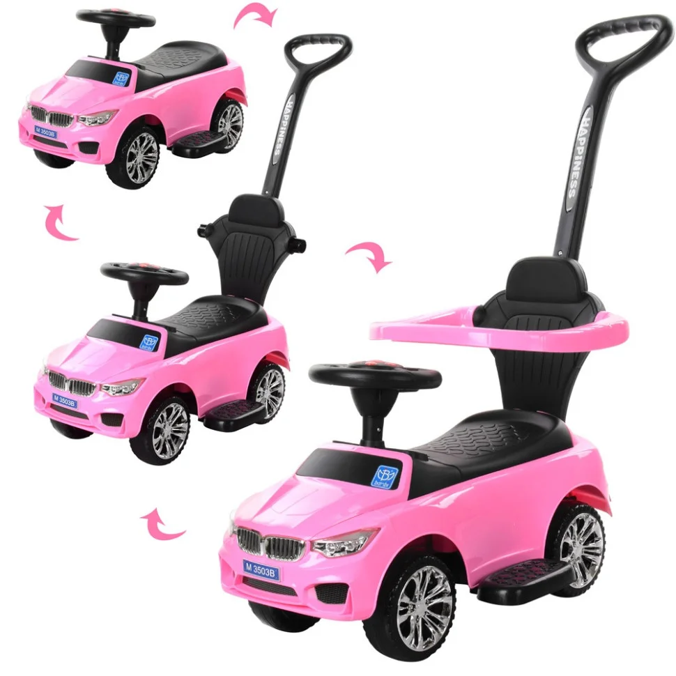 Каталка-толокар Bambi M 3503B-8 Розовый