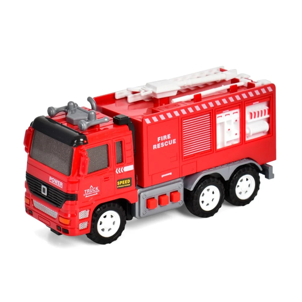 Дитяча Пожежна машинка Bambi 998-43F, світло, звук