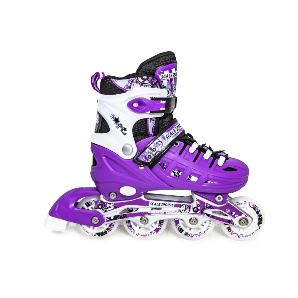 Дитячі ролики-ковзани 2 в 1 Scale Sports 1591179835 Violet, розмір 34-37