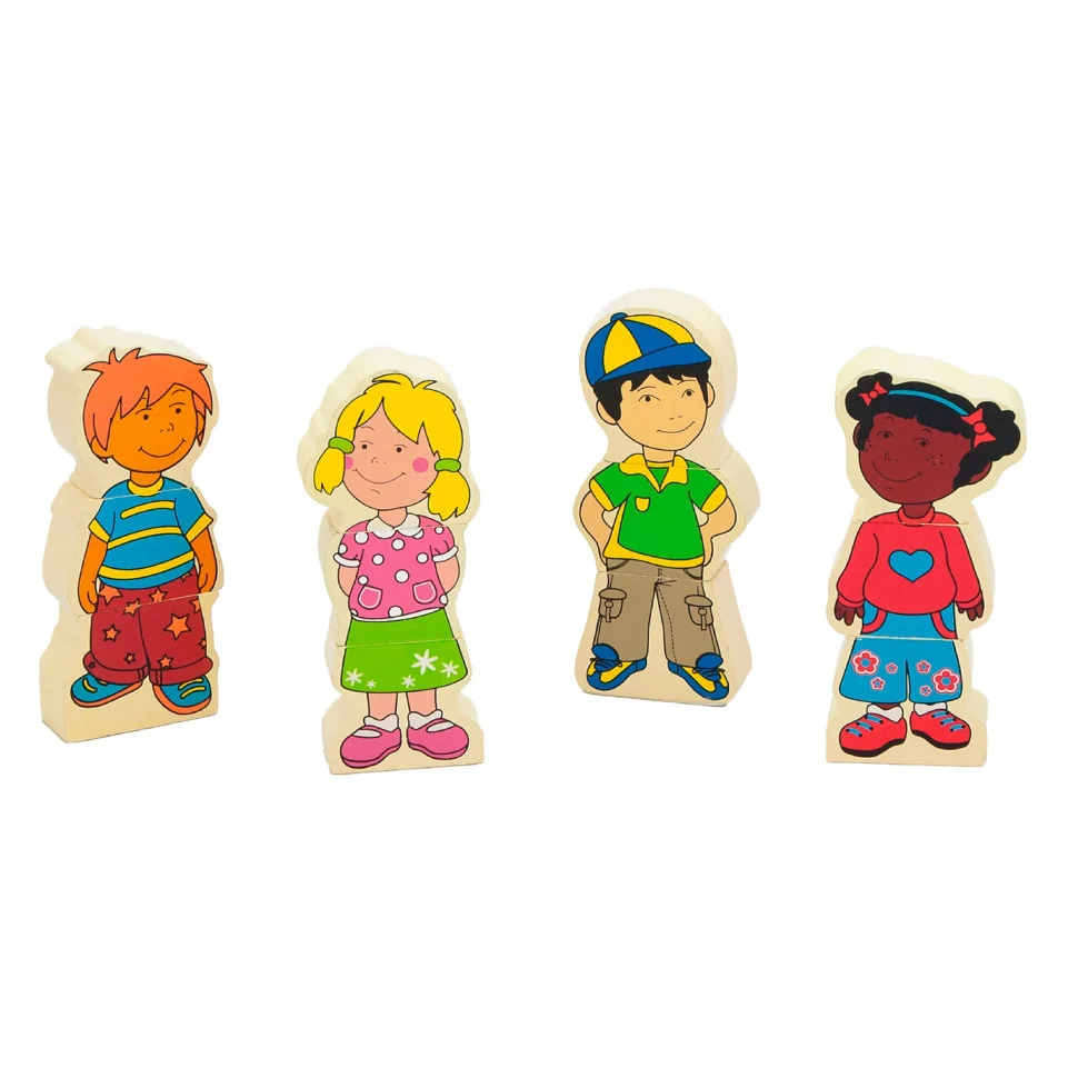 Набір магнітних фігурок Viga Toys 59699VG, 12 елементів