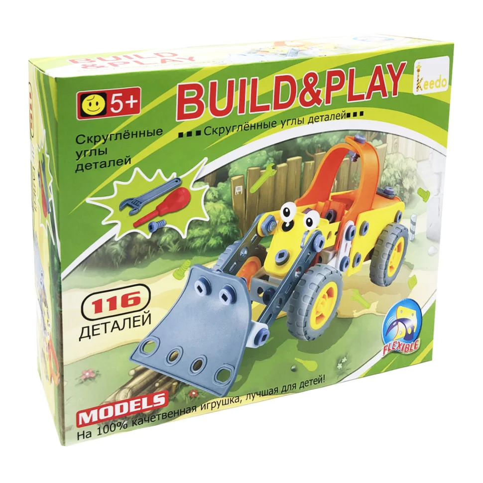 Винтовой конструктор Build&Play 
