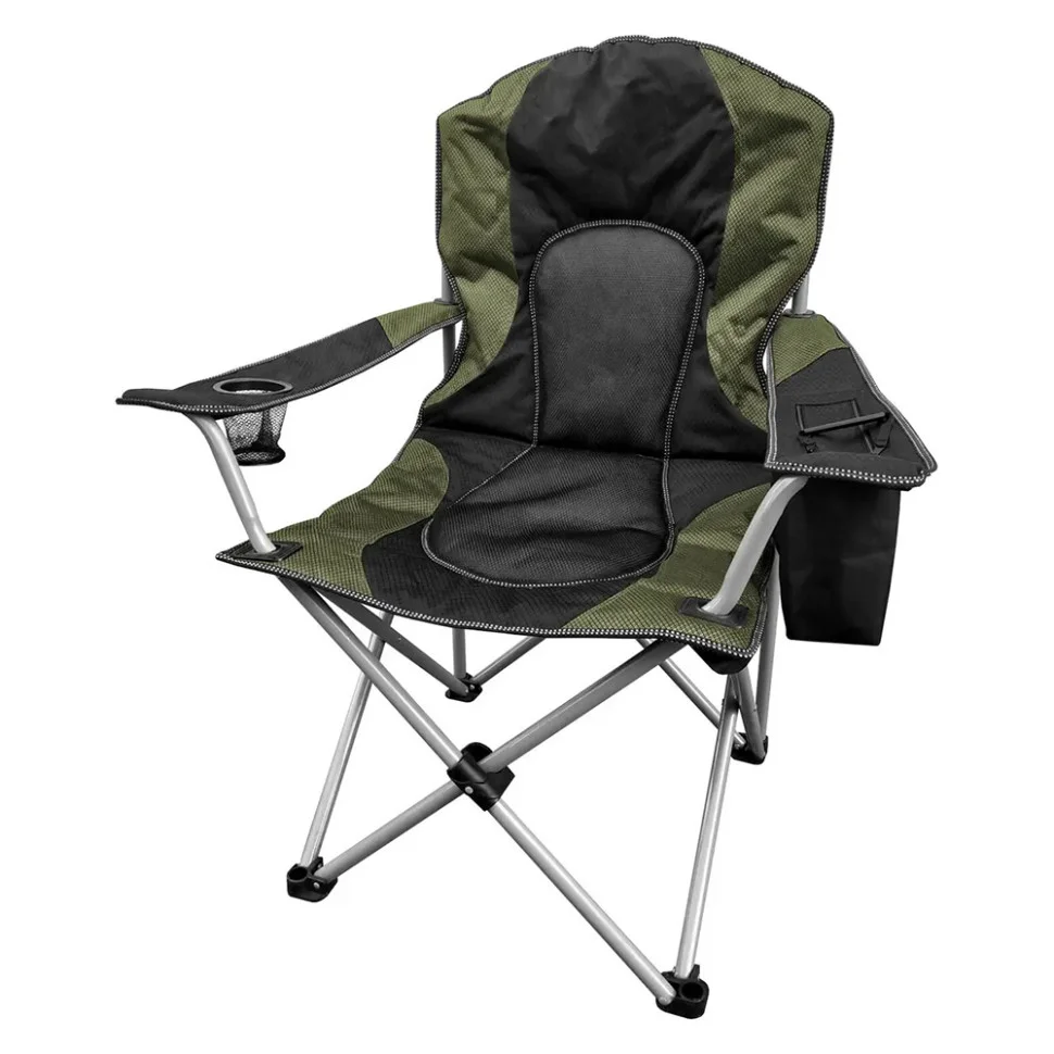 Портативне крісло TE-17 SD-140 Time Eco 4000810001279 чорно-зелене