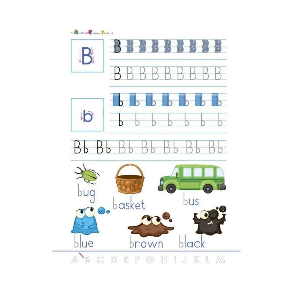Навчальний зошит English for kids: Смішні прописи Ранок 20905, 32 сторінки