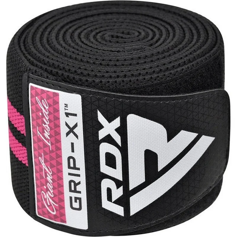 Бинти на коліна GYM KNEE WRAP R11 RDX Inc Limited WAH-KR11BP, BLACK/PINK
