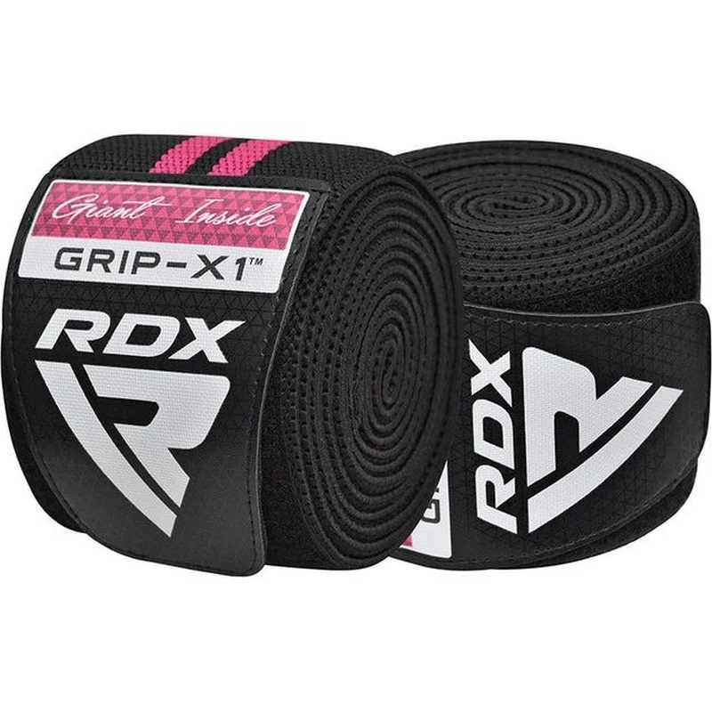 Бинти на коліна GYM KNEE WRAP R11 RDX Inc Limited WAH-KR11BP, BLACK/PINK