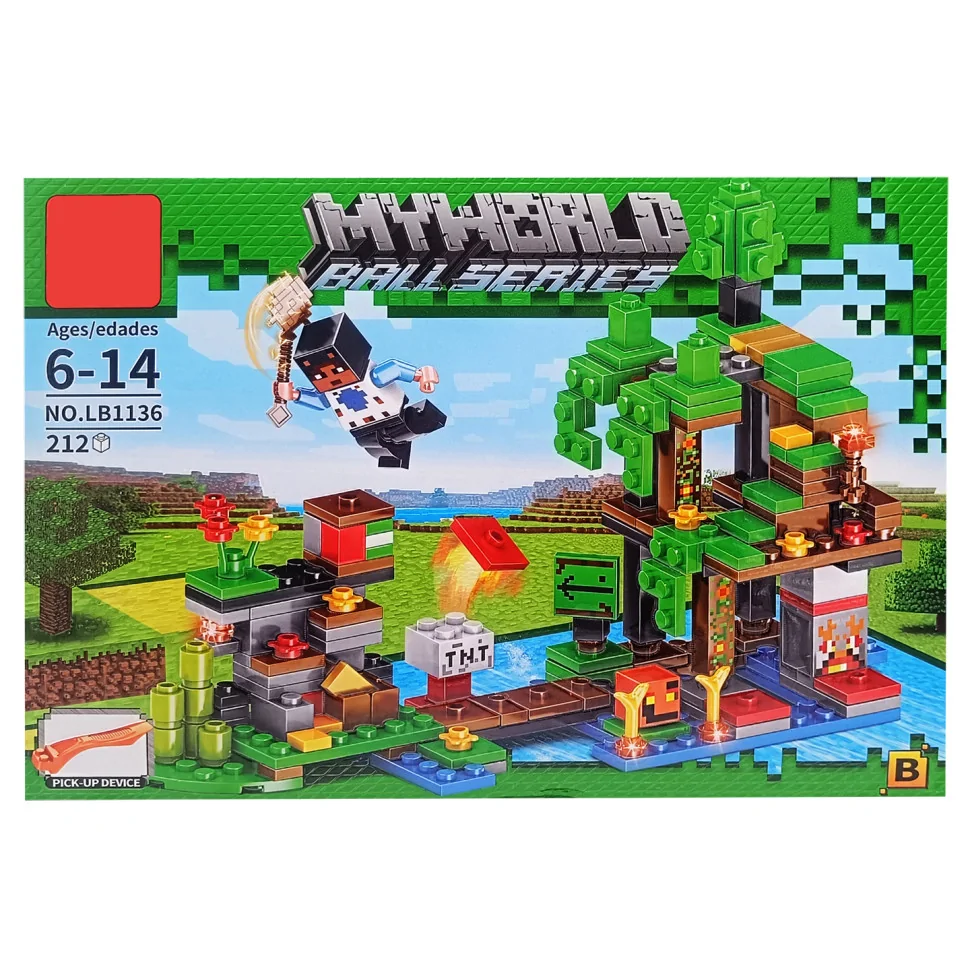 Конструктор дитячий «Manecraft» Bambi LB1136B 212 деталей