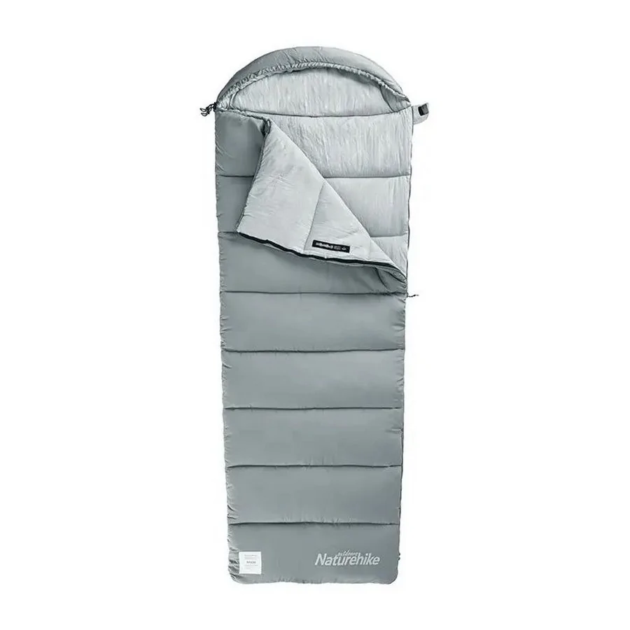 Спальник з капюшоном M180 NH20MSD02 Naturehike 6927595702376 лівий, сірий