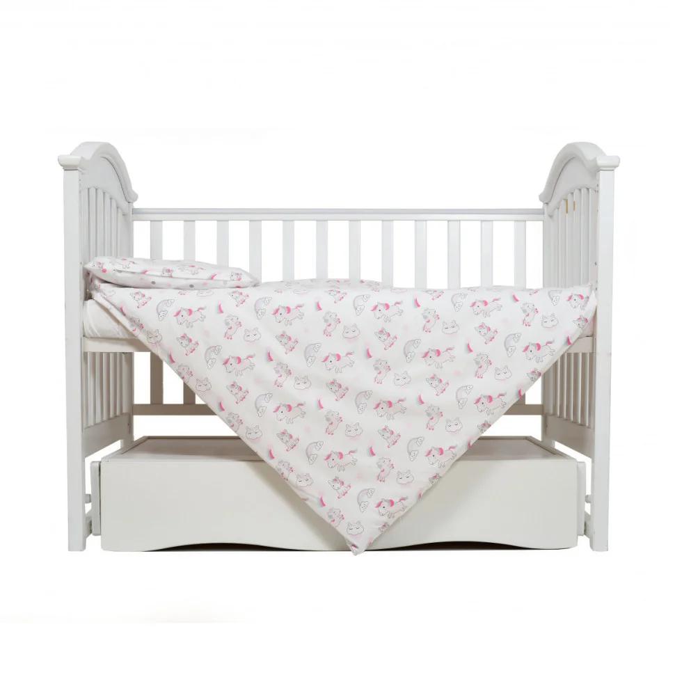Комплект детской постели Единорог Comfort line Twins 3054-C-066, 3 элемента