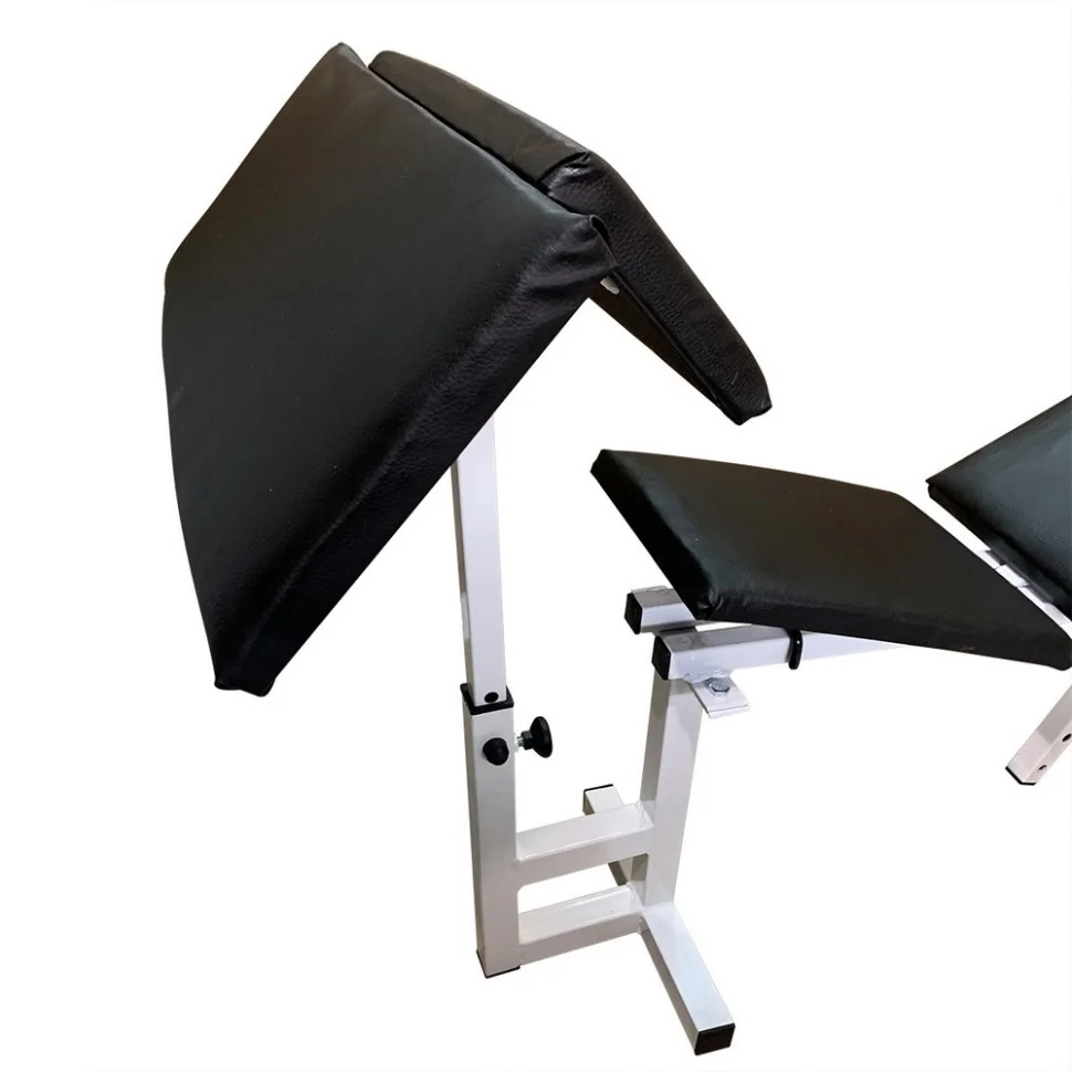 Скамья для жима с набором штанг и гантелей Gym Scott Set Pro Newt NE-SKM-PL-SCOT-90, 90 кг